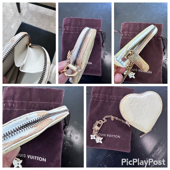 Louis Vuitton heart shaped coins bag - Picture 16 of 17